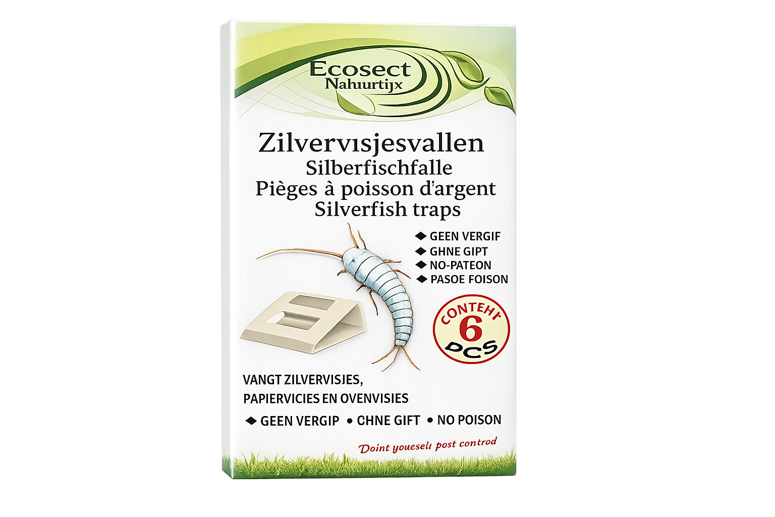 Zilvervisjesval per 6
